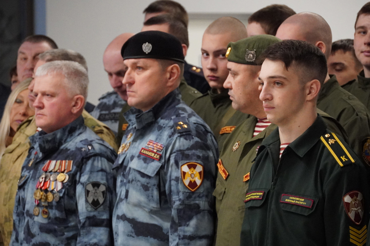 В Саратове состоялась церемония открытия масштабной мультимедийной выставки «Росгвардия. История и современность», посвященной предстоящему юбилею ведомства