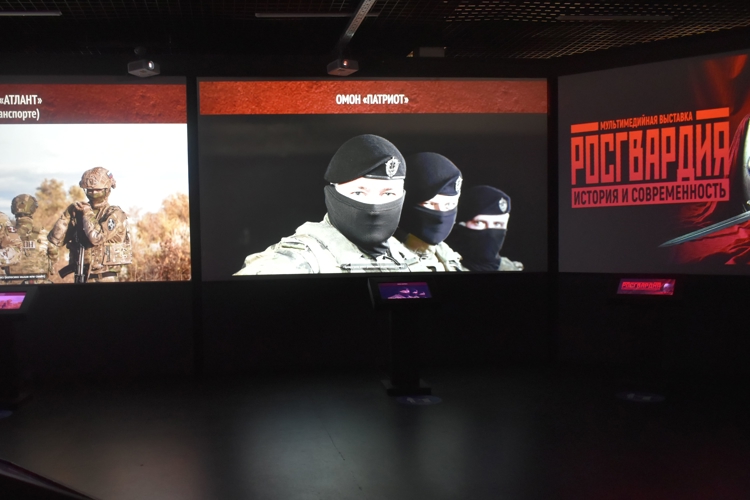 В Саратове состоялась церемония открытия масштабной мультимедийной выставки «Росгвардия. История и современность», посвященной предстоящему юбилею ведомства